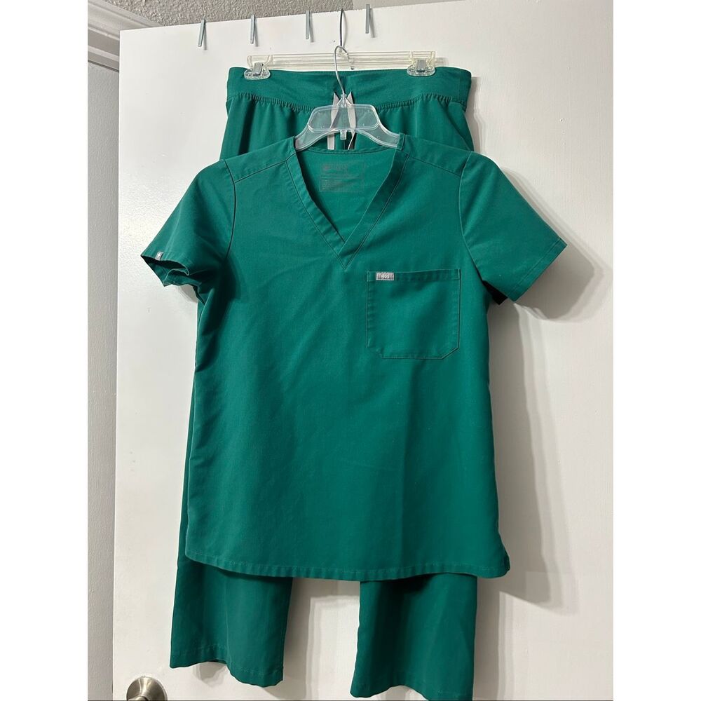 Figs Livingston pants pants and Catarina top scrub set uniform size S/P - Picture 5 of 8